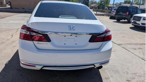 White Orchid Pearl 2016 Honda Accord LX