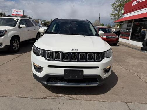 White Clearcoat 2020 Jeep Compass Limited