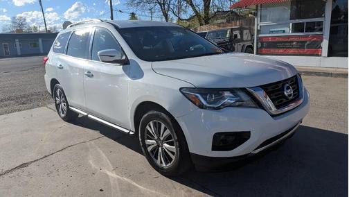 Glacier White 2019 Nissan Pathfinder SV