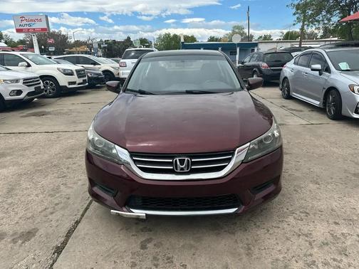 Maroon 2015 Honda Accord Sport