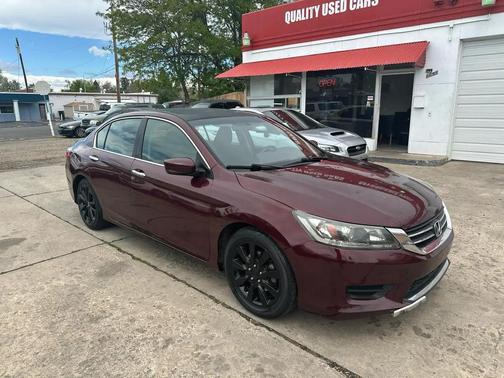 Maroon 2015 Honda Accord Sport