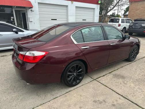 Maroon 2015 Honda Accord Sport
