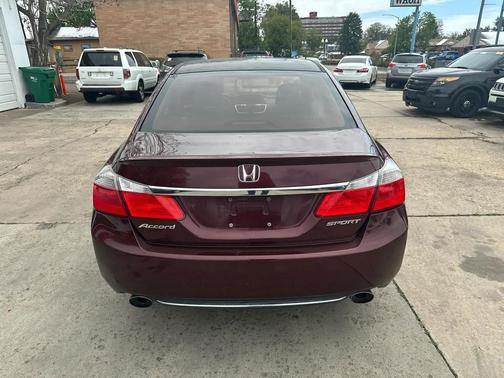 Maroon 2015 Honda Accord Sport
