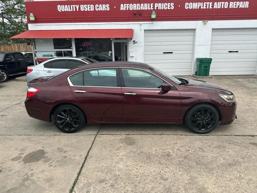 Maroon 2015 Honda Accord Sport
