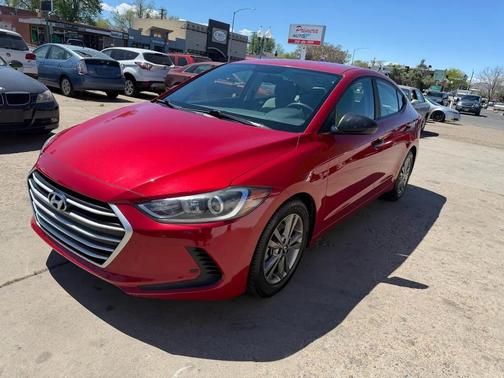 Scarlet Red 2017 Hyundai ELANTRA Limited