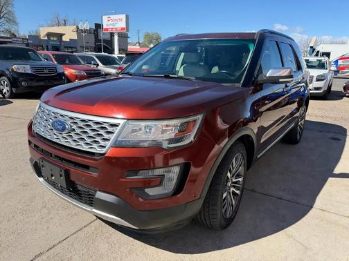 Ruby Red Metallic Tinted Clearcoat 2016 Ford Explorer Platinum