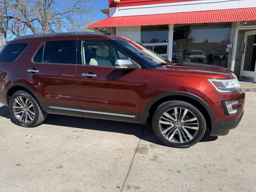 Ruby Red Metallic Tinted Clearcoat 2016 Ford Explorer Platinum