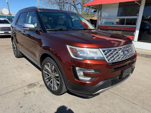 Ruby Red Metallic Tinted Clearcoat 2016 Ford Explorer Platinum