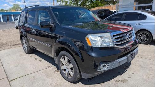 Crystal Black Pearl 2013 Honda Pilot Touring