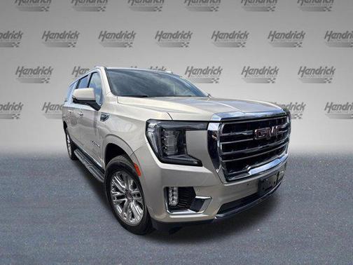 Pearl Beige Metallic 2021 GMC Yukon XL SLT