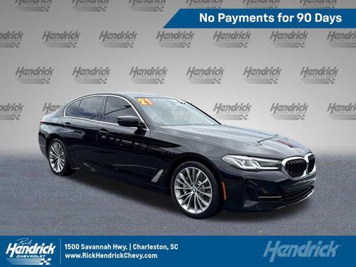 Jet Black 2021 BMW 530 530i