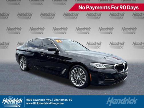 Jet Black 2021 BMW 530 530i