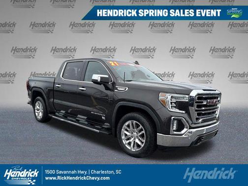 Brownstone Metallic 2021 GMC Sierra 1500 SLT