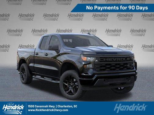 Black 2026 Chevrolet Silverado 1500 Custom