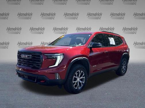 Volcanic Red Tintcoat 2024 GMC Acadia AWD AT4