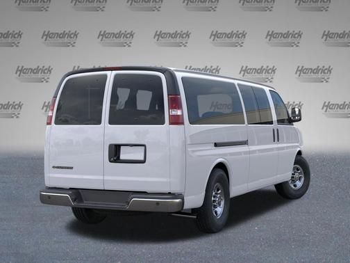Summit White 2026 Chevrolet Express 3500 3500 Extended Wheelbase, LT, RWD