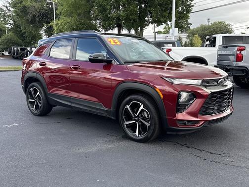 Crimson Metallic 2023 Chevrolet Trailblazer RS