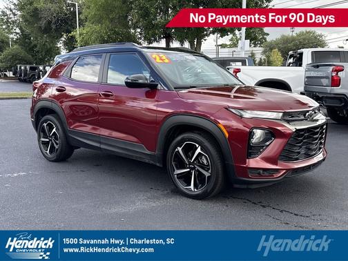 Crimson Metallic 2023 Chevrolet Trailblazer RS