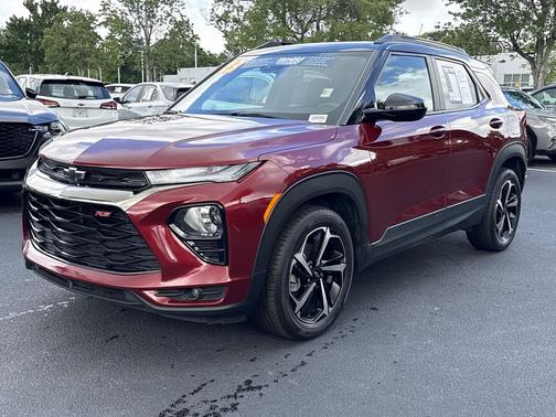 Crimson Metallic 2023 Chevrolet Trailblazer RS