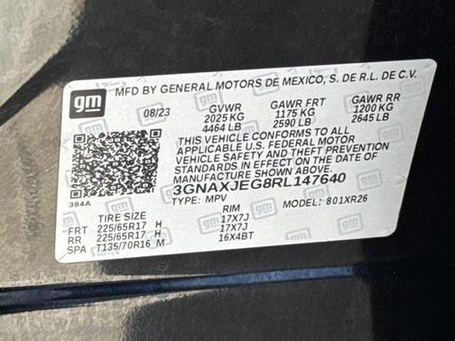 2024 Chevrolet Equinox 1LT