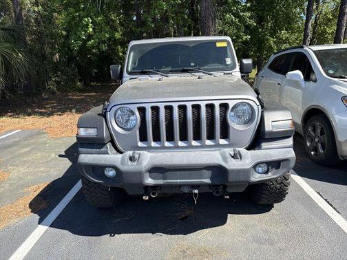 Billet Silver Metallic Clearcoat 2019 Jeep Wrangler Sport S