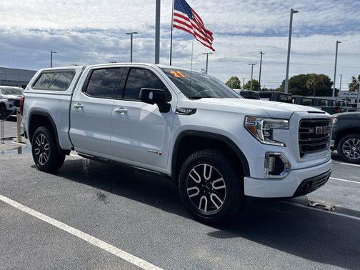 Summit White 2021 GMC Sierra 1500 AT4
