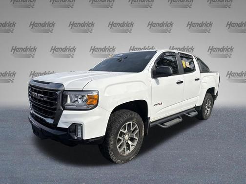 Summit White 2021 GMC Canyon AT4