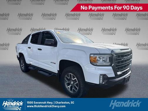 Summit White 2021 GMC Canyon AT4