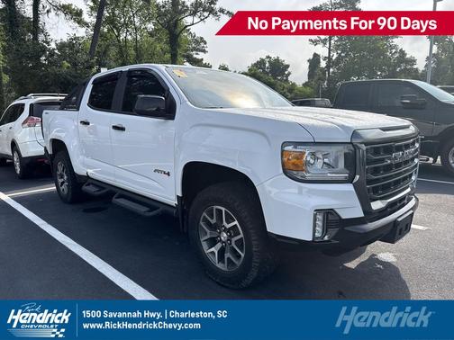 Summit White 2021 GMC Canyon AT4