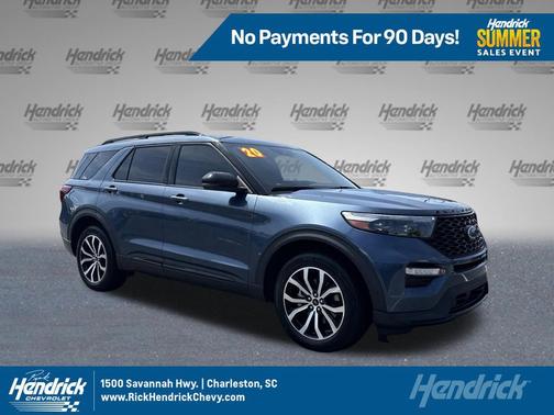 BLUE METALLIC 2020 Ford Explorer ST