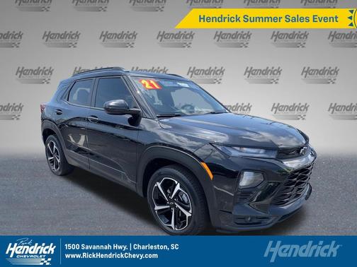 Mosaic Black Metallic 2021 Chevrolet Trailblazer RS