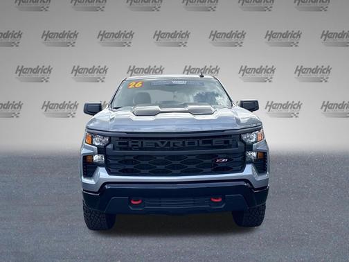 Sterling Gray Metallic 2026 Chevrolet Silverado 1500 Custom Trail Boss