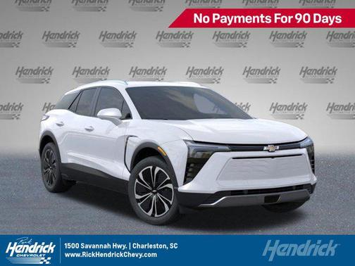 Summit White 2026 Chevrolet Blazer EV AWD LT