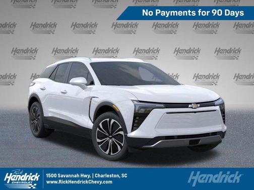 Summit White 2026 Chevrolet Blazer EV AWD LT