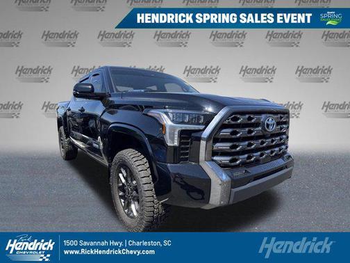 Midnight Black Metallic 2024 Toyota Tundra Hybrid Platinum