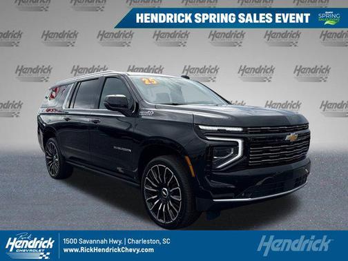 Black 2025 Chevrolet Suburban 4WD High Country