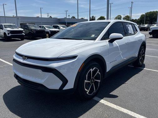 Summit White 2025 Chevrolet Equinox EV LT
