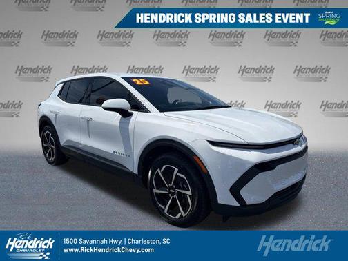 Summit White 2025 Chevrolet Equinox EV LT