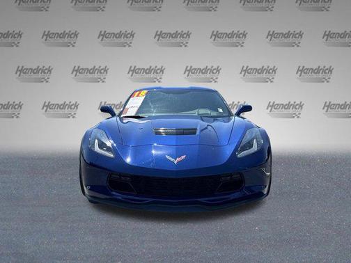 Admiral Blue Metallic 2018 Chevrolet Corvette Grand Sport