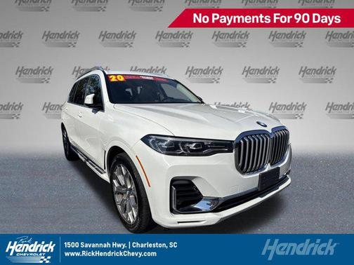 Alpine White 2020 BMW X7 xDrive40i