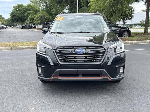 Crystal Black Silica 2023 Subaru Forester Sport
