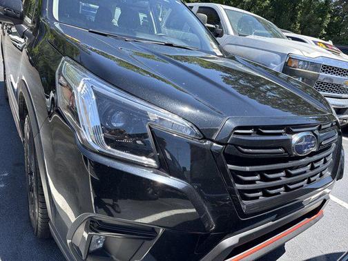 Crystal Black Silica 2023 Subaru Forester Sport