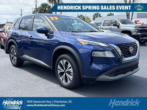 Caspian Blue Metallic 2022 Nissan Rogue SV