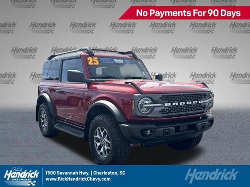 RUBY RED MET TNTD CLEARCOAT 2025 Ford Bronco Badlands