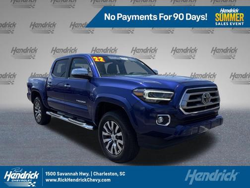 Blue Crush Metallic 2022 Toyota Tacoma Limited