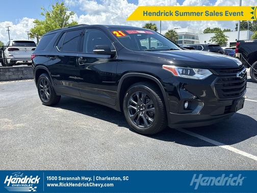 Mosaic Black Metallic 2021 Chevrolet Traverse RS