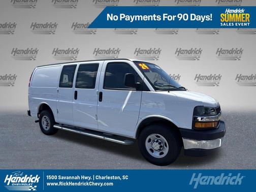 Summit White 2024 Chevrolet Express 2500 LT