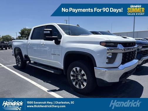 Summit White 2023 Chevrolet Silverado 2500 LT