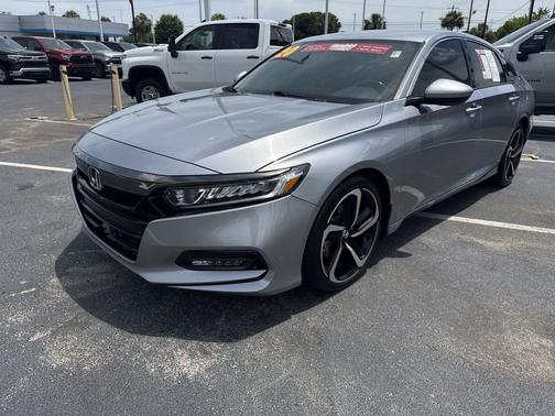 Lunar Silver Metallic 2020 Honda Accord Sport 1.5T