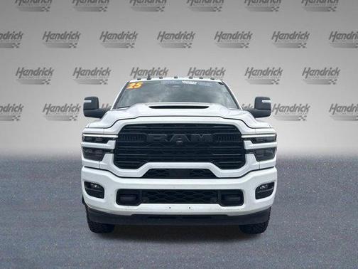 Bright White Clearcoat 2025 RAM 3500 Laramie Crew Cab 4x4 8' Box
